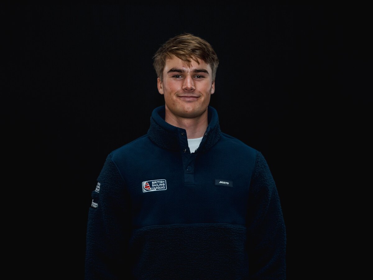 Portrait of ILCA sailor and coach James Foster